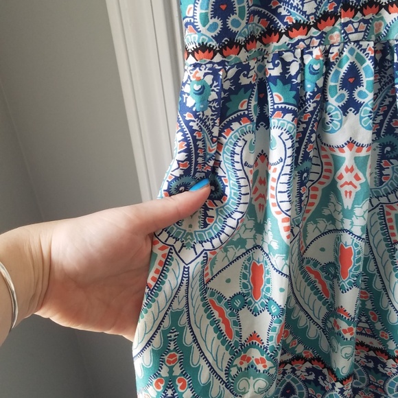 Vince Camuto | Dresses | Vince Camuto Multi Paisley Aline Sun Dress Nwt | Poshmark